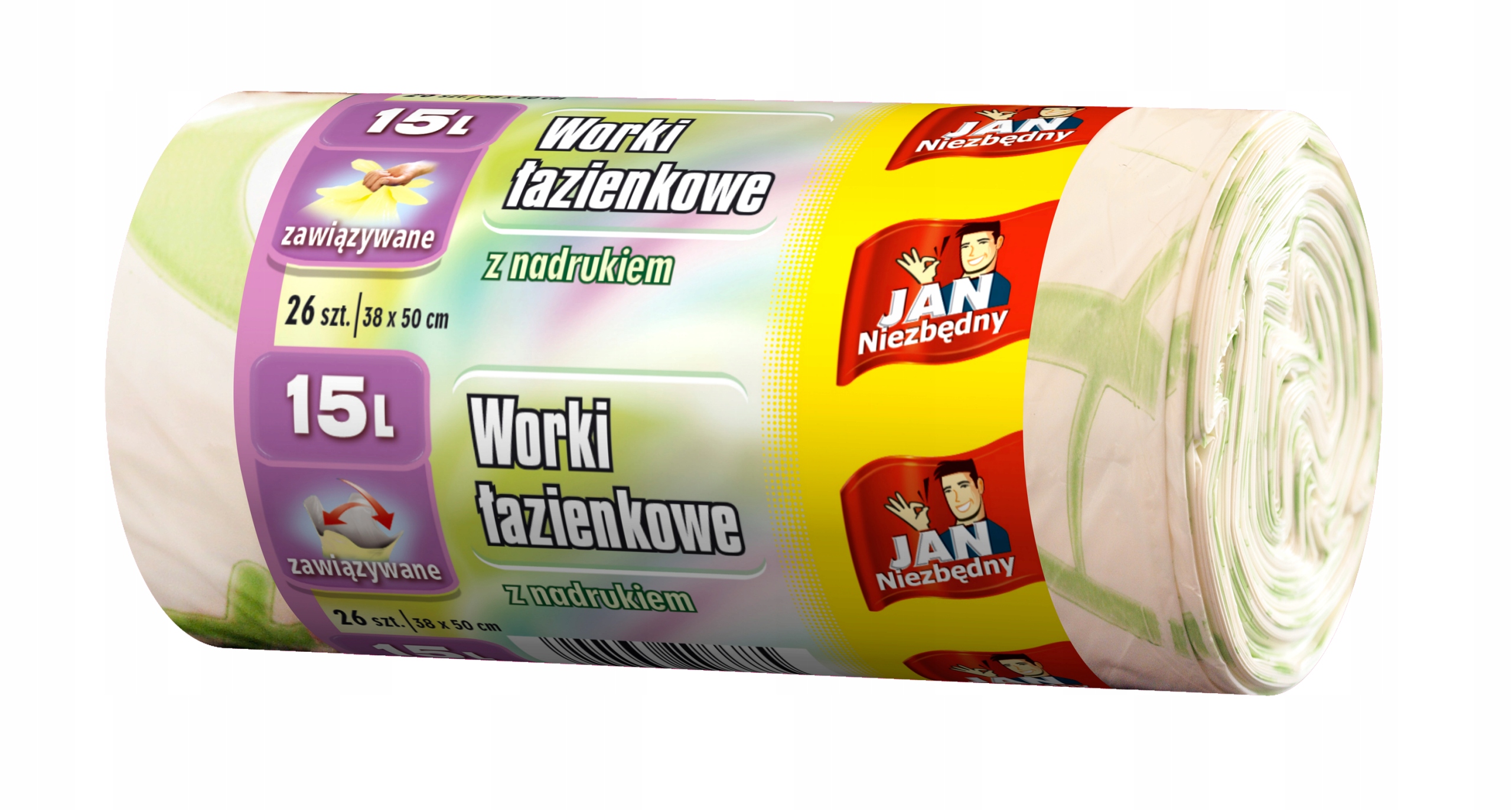 

Jan Niezbędny worki łazienkowe 15 L 26 szt.