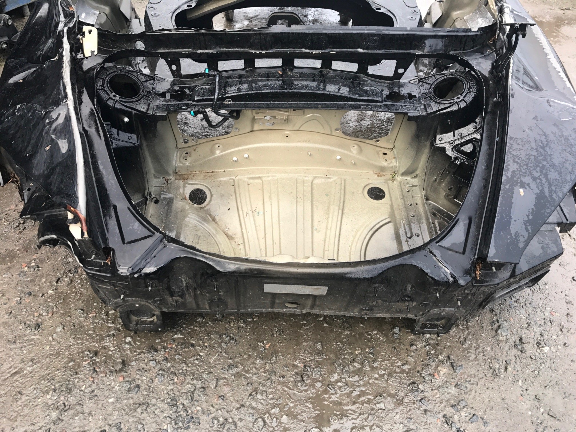 PORSCHE 981 BOXSTER SCIANA ЗАД. ЧЕТВЕРТИНА