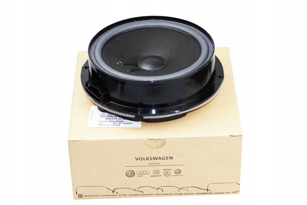 ORYGINAŁ GŁOŚNIK NISKOTONOWY VW GOLF IV V VI PLUS