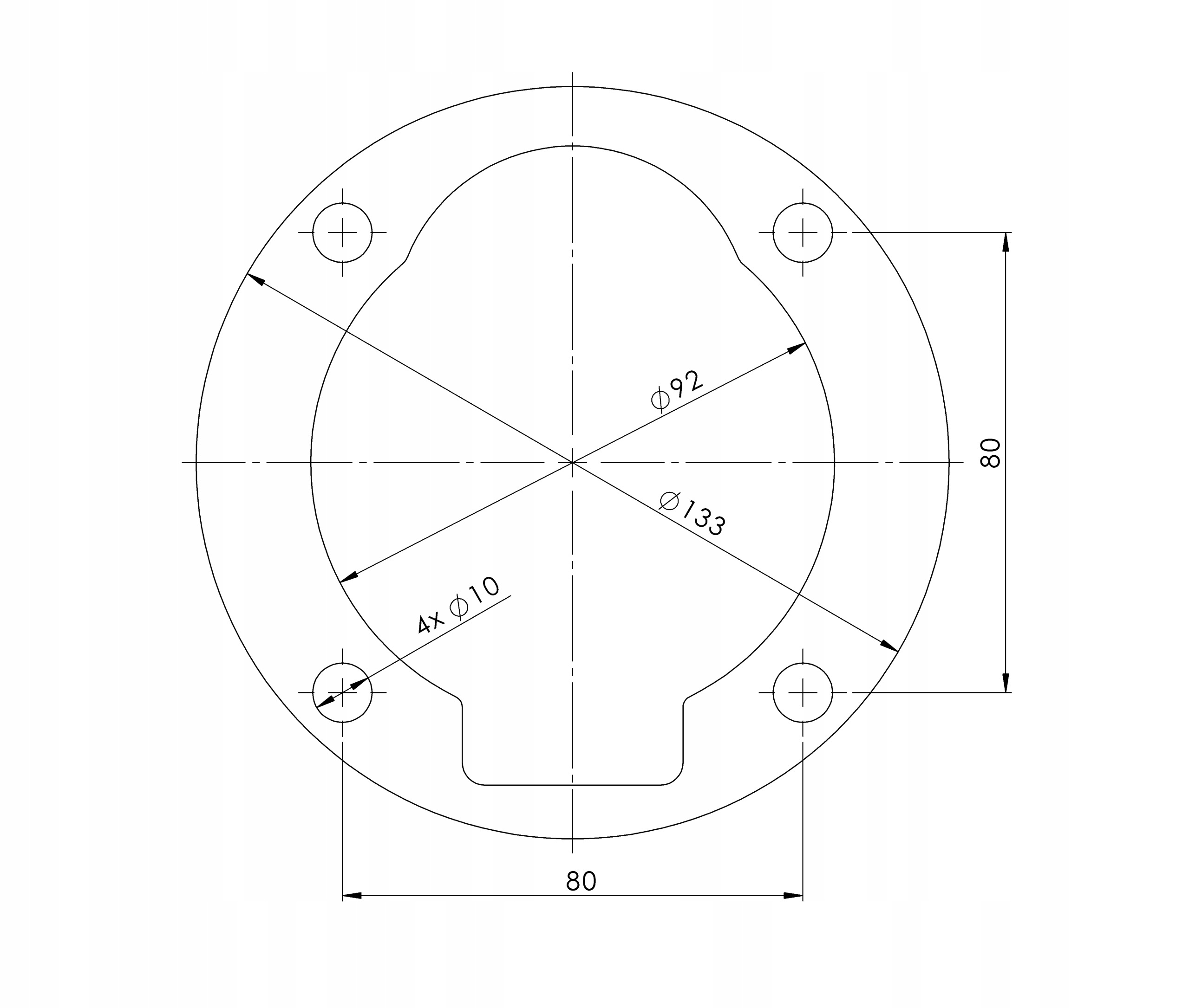 Uszczelki sprężarki 2090 3090 kompresora 90mm Kod producenta 904.130.00