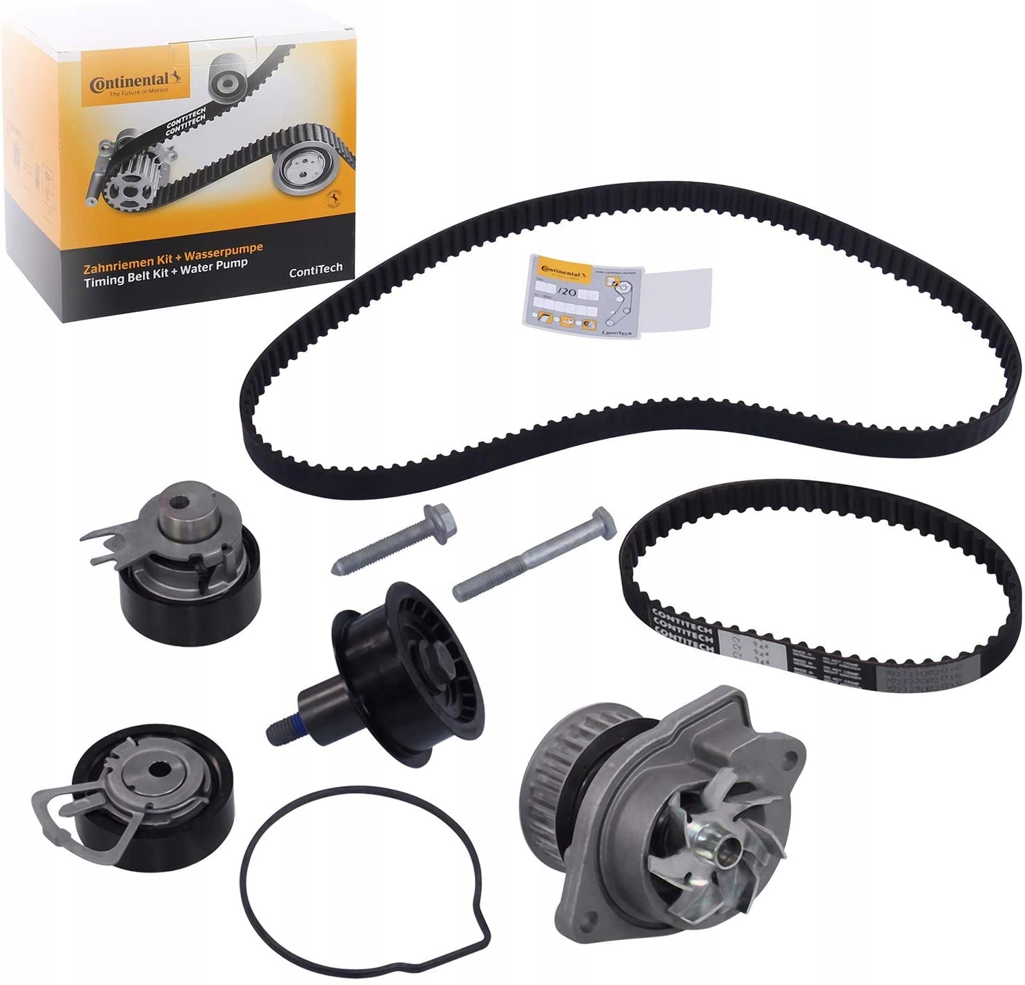 Континентальний ct957wp3 насос + комплект ременя ГРМ