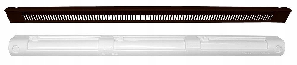 Nawiewnik do okna okien VT 101 CIEMNY BRĄZ/BIAŁY Rodzaj nawiewnik