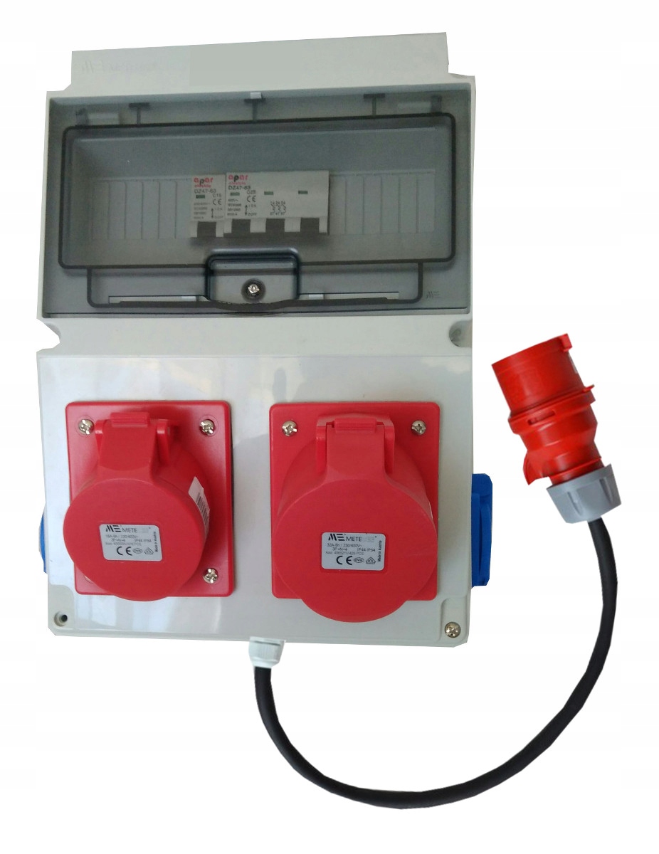 Elektrický stavební rozvaděč LW+kabel 32A/5