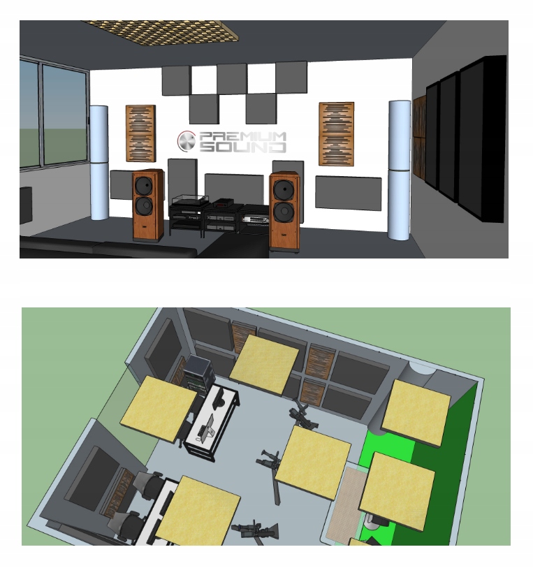 Basotect BASF 5cm Mata Akustyczna SAMOPRZYLEPNA Marka Inna