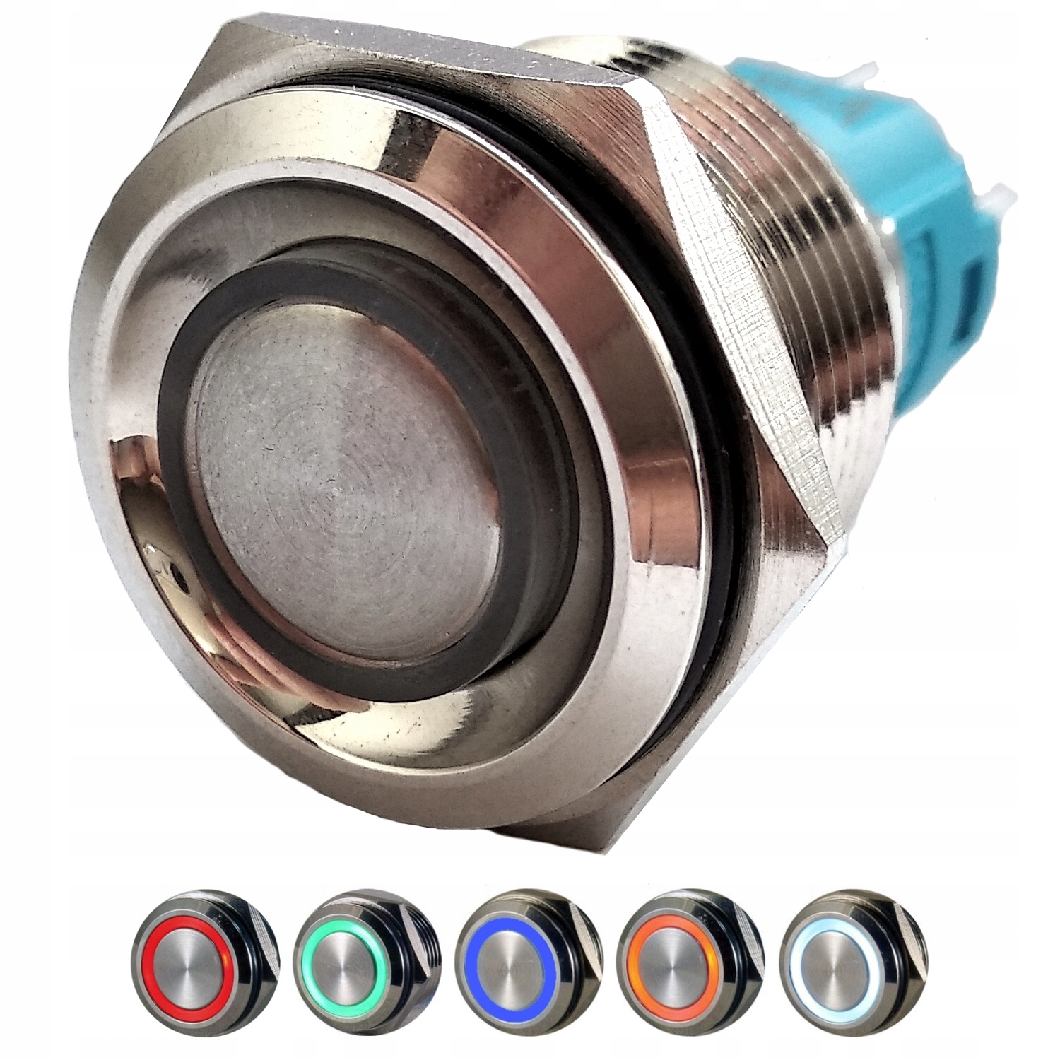 

Przycisk 22mm Wandaloodporny Chwil Led 9/12/24/250