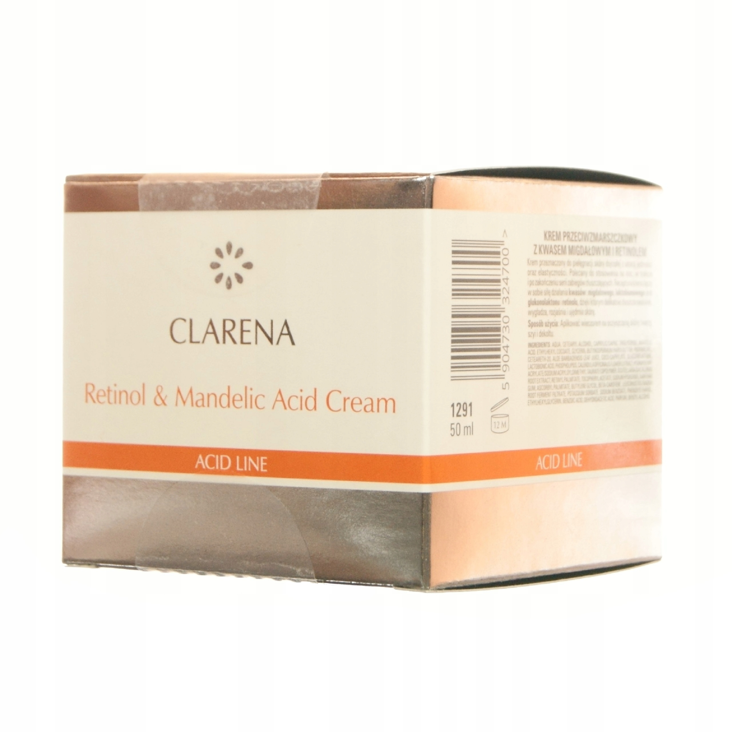 

Clarena Retinol & Mandelic Acid Cream 50 ml