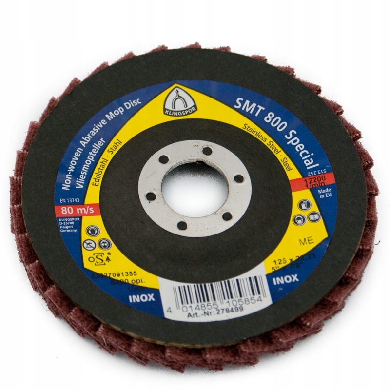 

Klingspor Tarcza Listkowa Smt 800 125x22 Medium