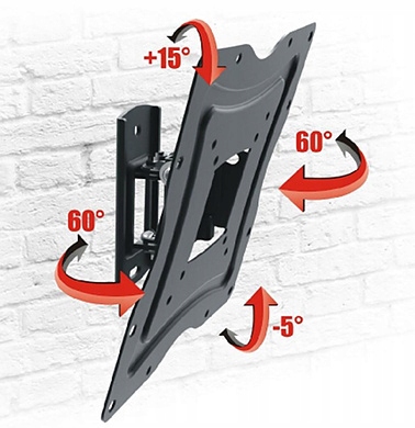 UCHWYT TV MONITOR 13"- 42" LED LCD SLIM Marka Opticum