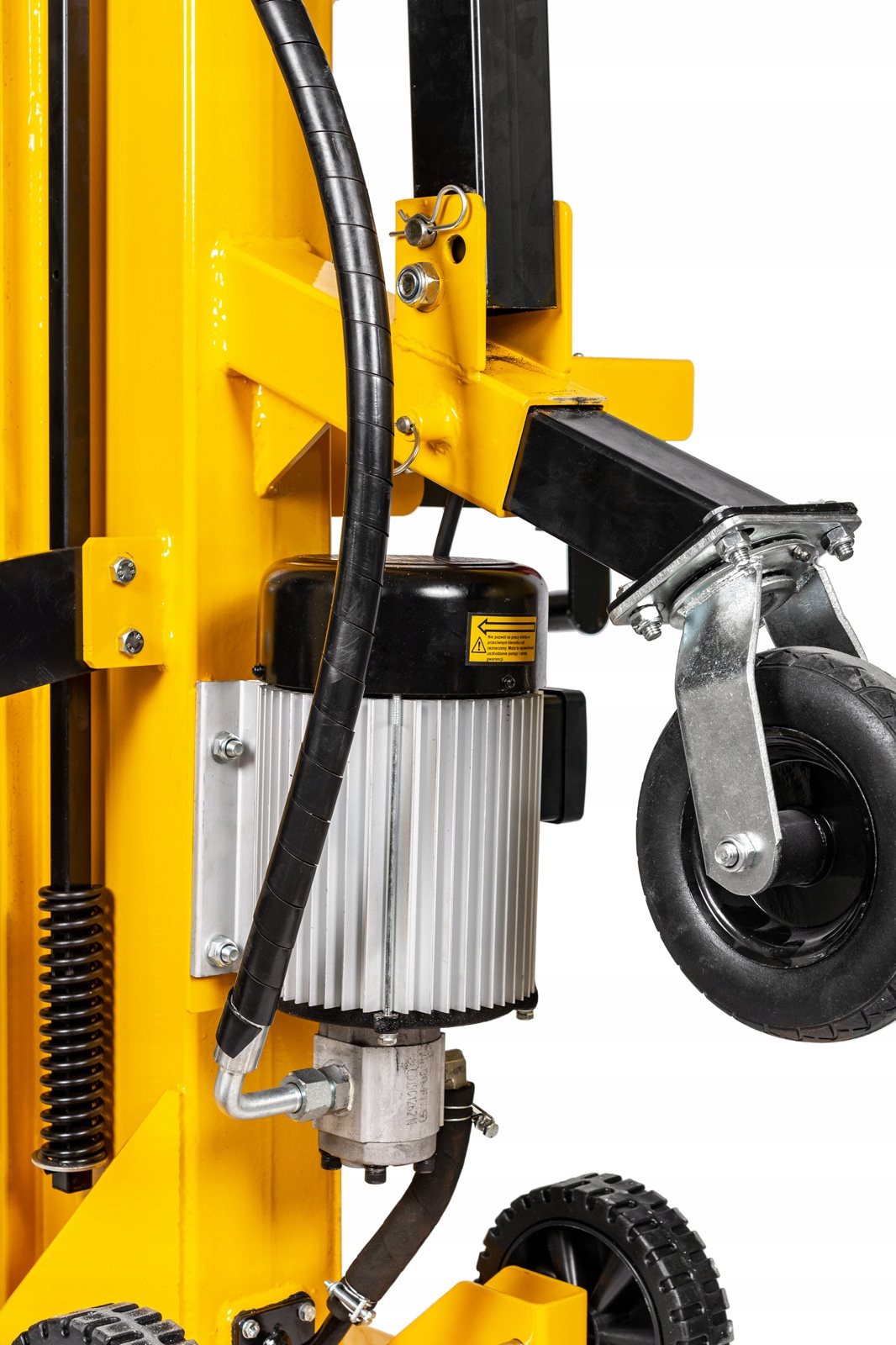 Elektryczna ŁUPARKA DO DREWNA 14T Cedrus LS09V Maksymalna długość łupanego drewna 104 mm