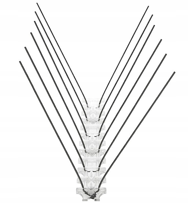 NIERDZEWNE KOLCE NA PTAKI GOŁĘBIE WRÓBLE ODSTRASZACZ PTAKÓW GOŁĘBI AVIK R20