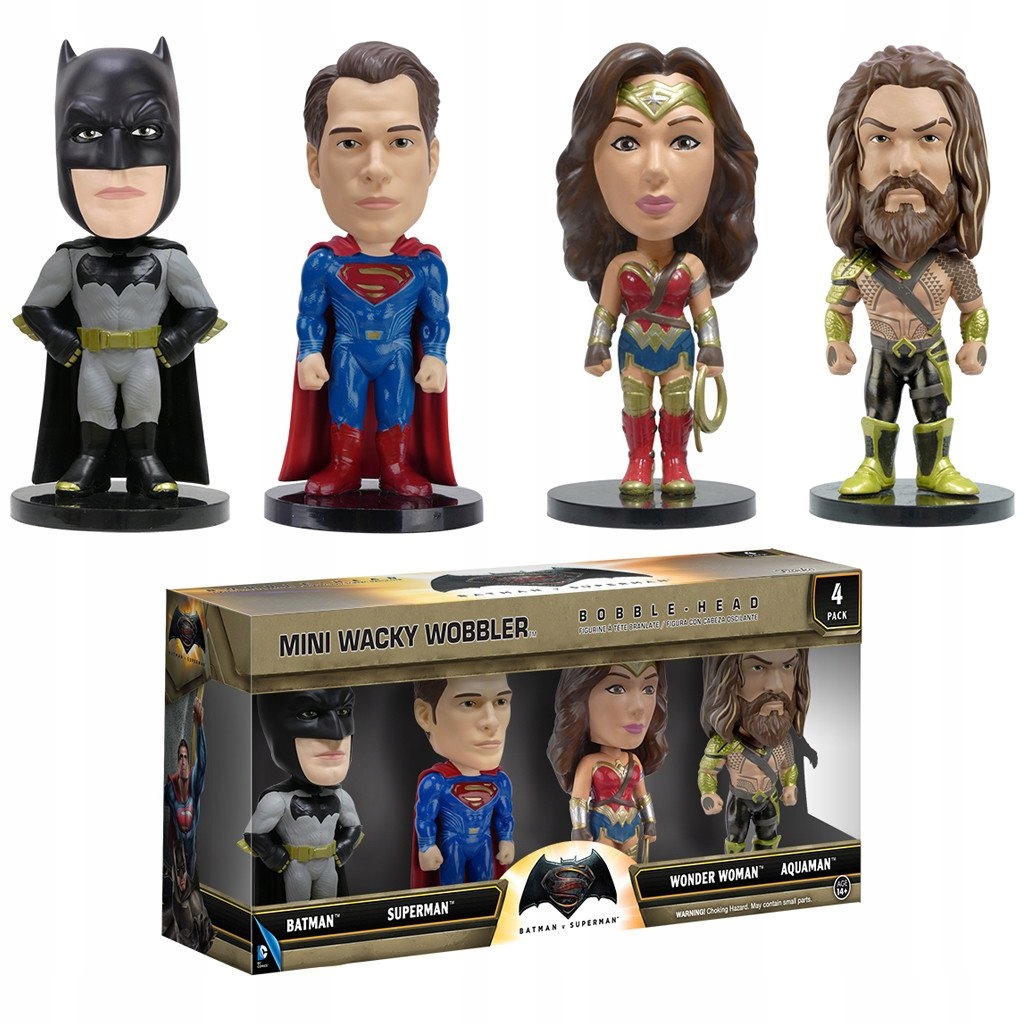 

Funko Mini Wacky Wobbler 4pak Batman Superman
