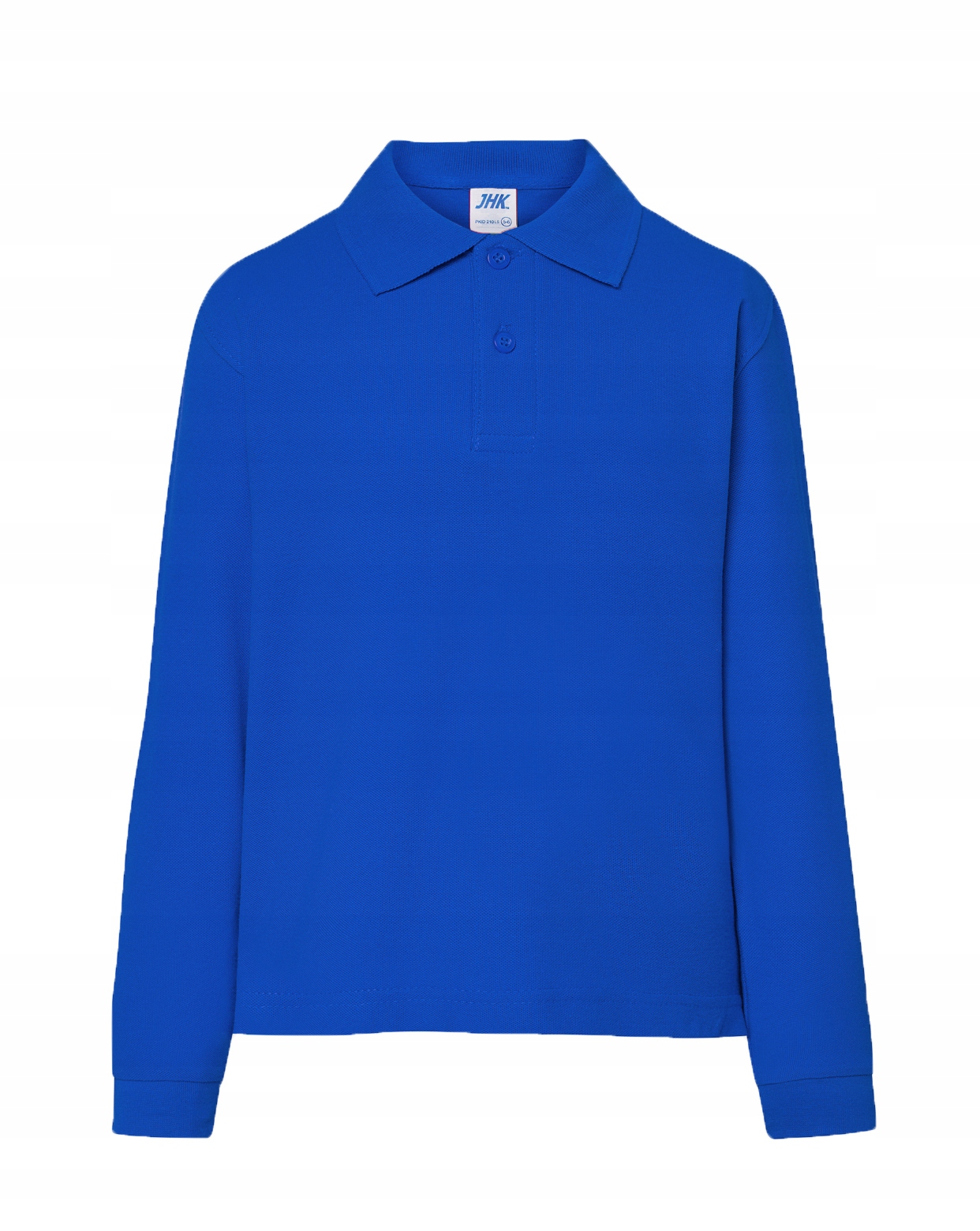 JHK KOSZULKA POLO Z DŁUGIM RĘKAWEM BLUE 7/8 LAT Marka JHK