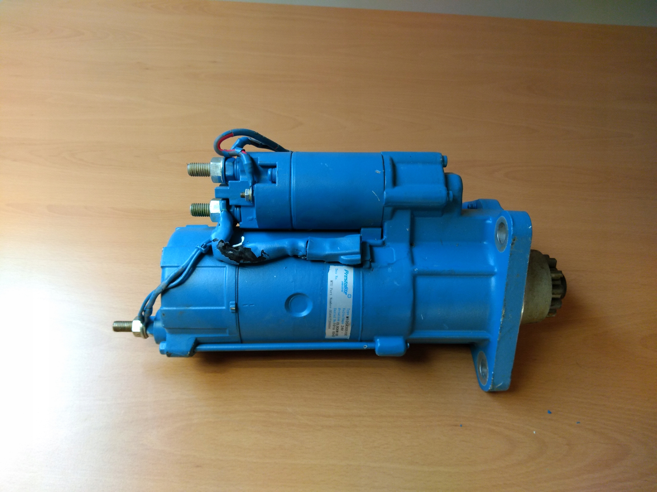 Стартер Prestolite M105R3051SE MTU X54417200004