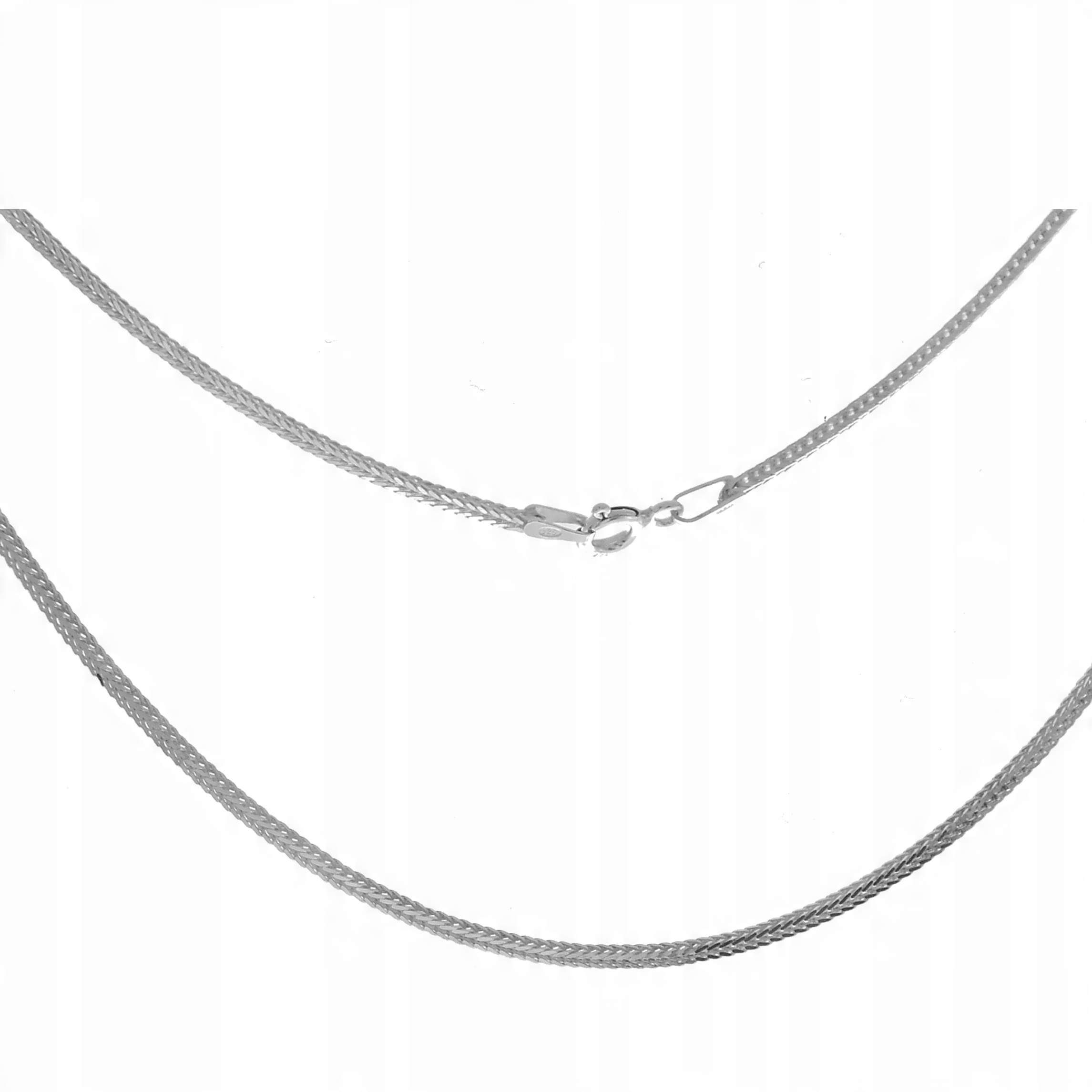 

Srebrny Łańcuszek 40 CM Lisi Ogon Srebro 925
