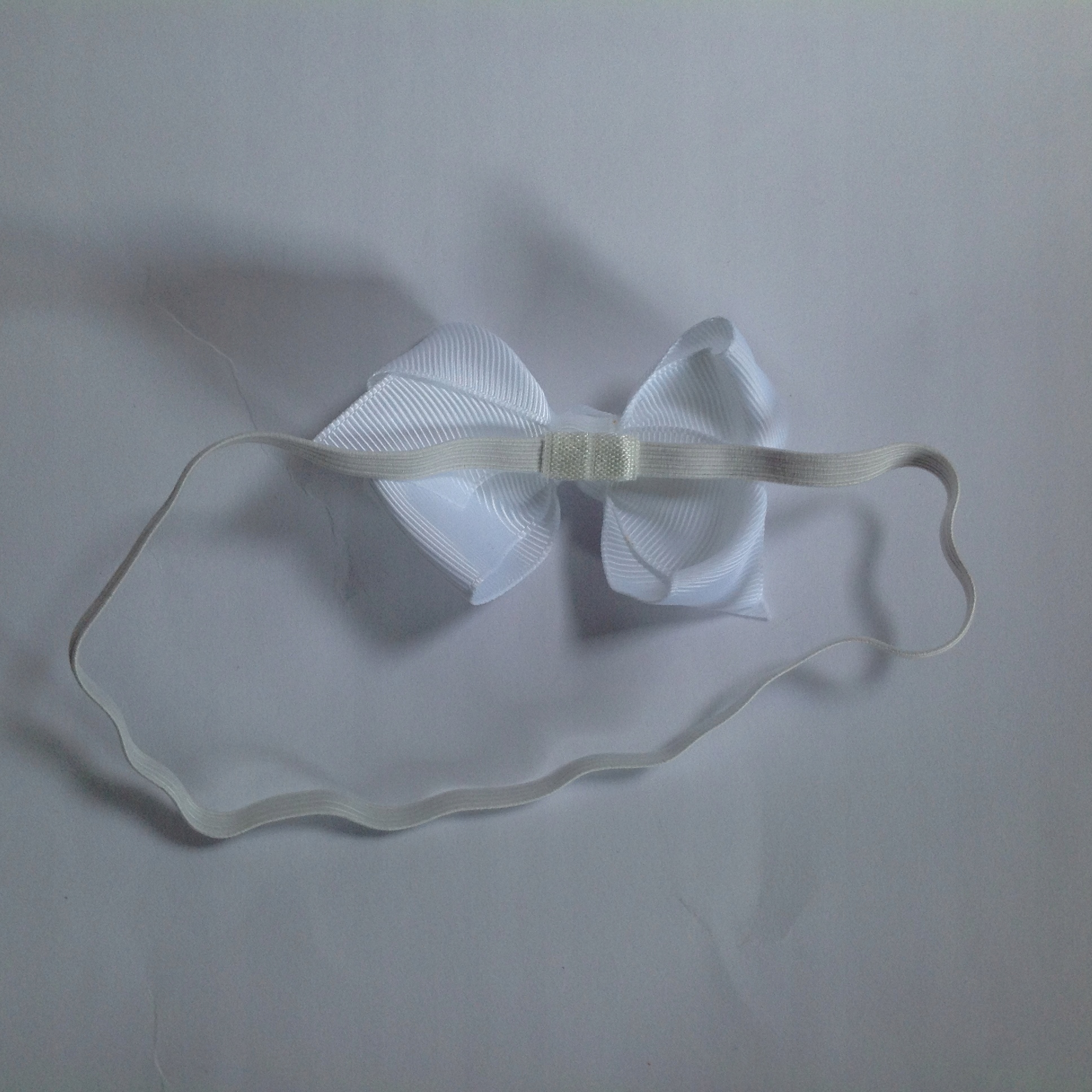 OPASKA z kokardką BIAŁA 36cm-50cm Rozmiar uniwersalny