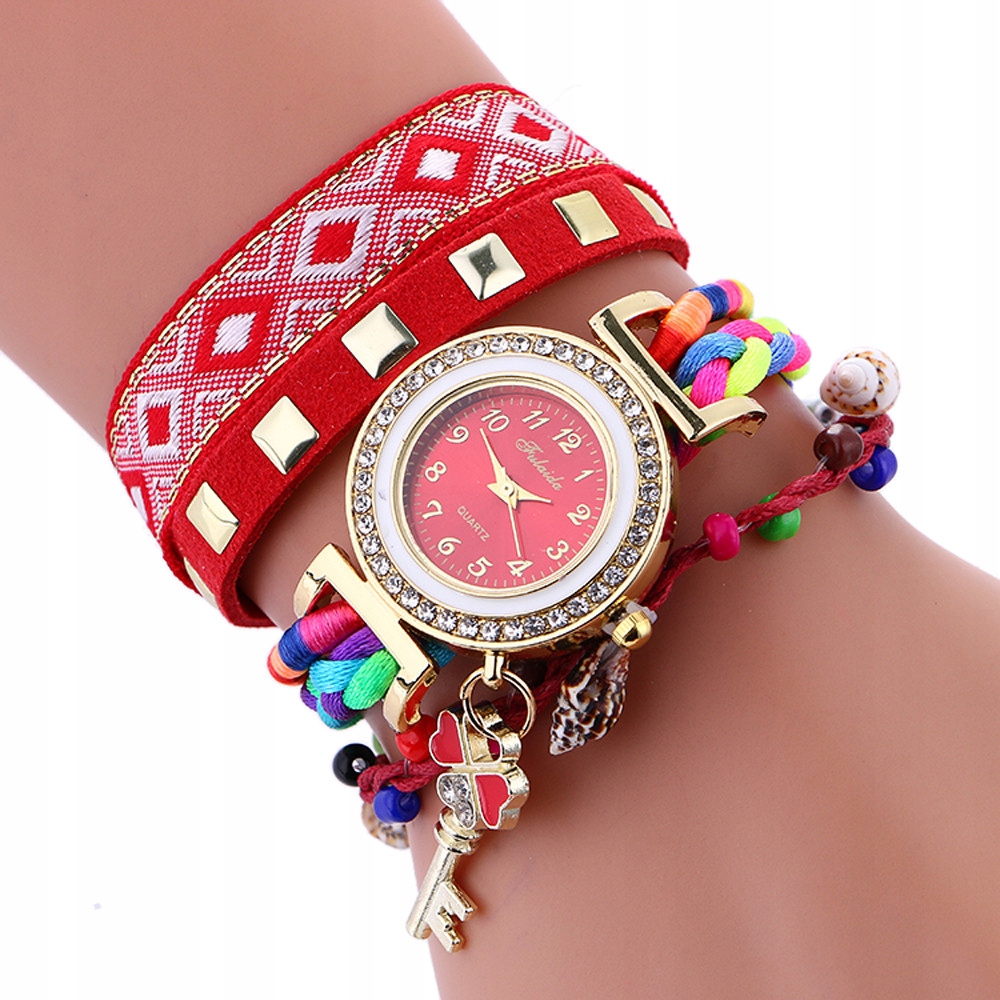 ZEGAREK BRANZOLETKI MUSZELKI KOLORY ZOBACZ Typ naręczny