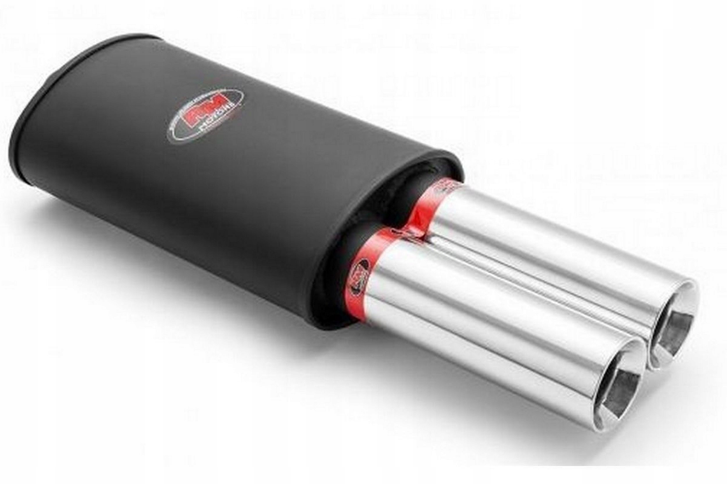 Rm11/63,5 - Сквозной глушитель RM MOTORS 2X76 / монтаж 63,5 RM11