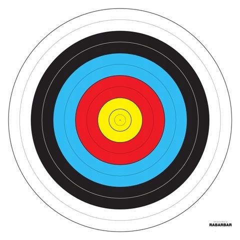 Tarcze łucznicze AT40 50x50 cm 100 szt.