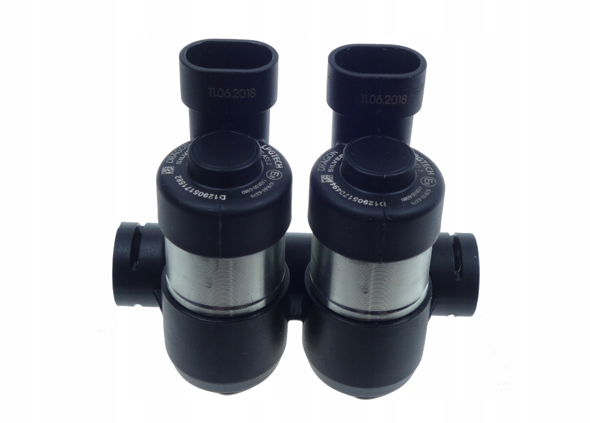 0H-WT-LP-0002 - LPG-Tech DRAGON Silver rail 2-цилиндровые инжекторы