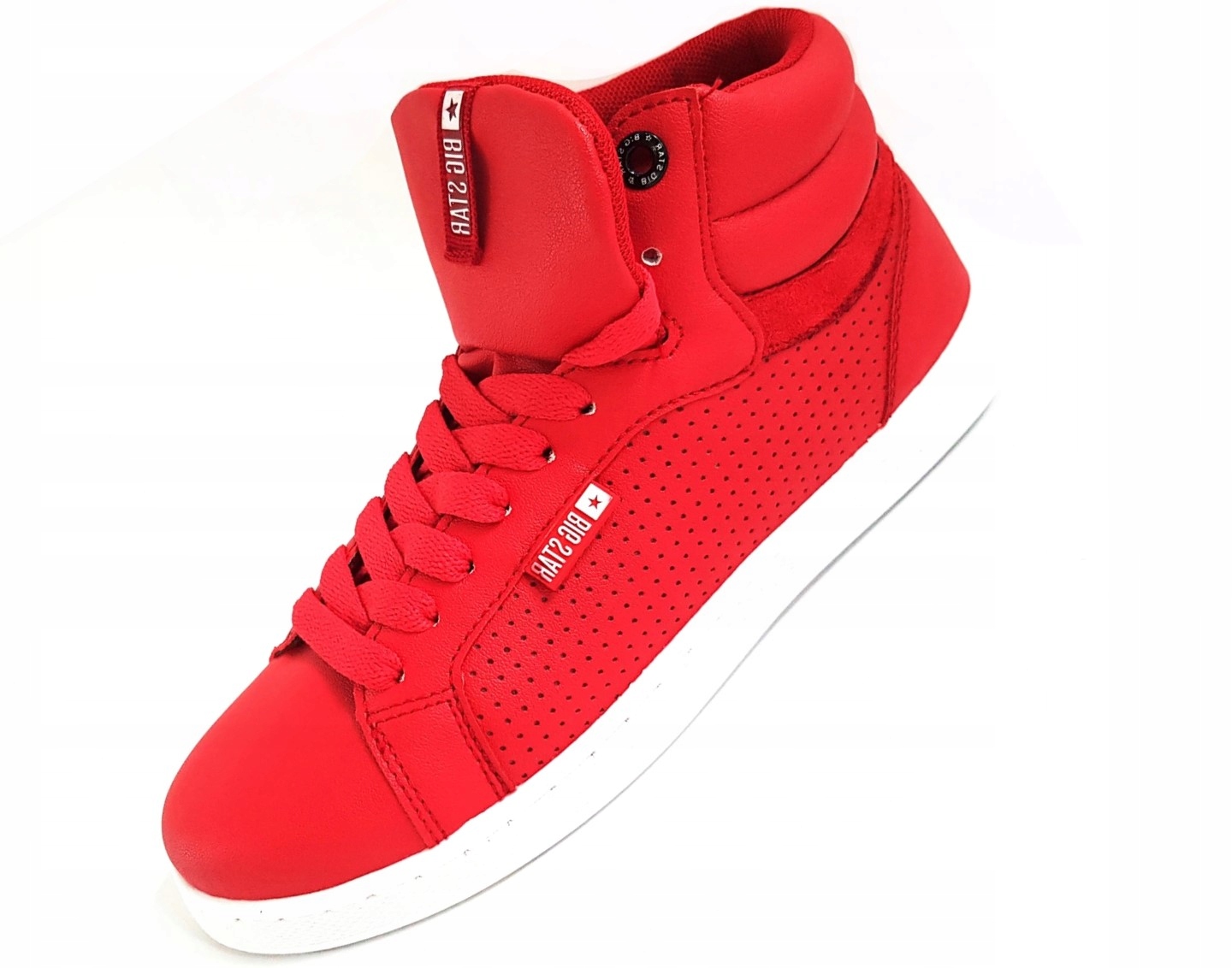 

Trampki Big Star DD274244 Czerwone Eko Skóra R37