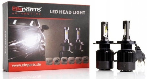 Żarówki H4 Led Canbus 12/24V 10000 lm Einparts