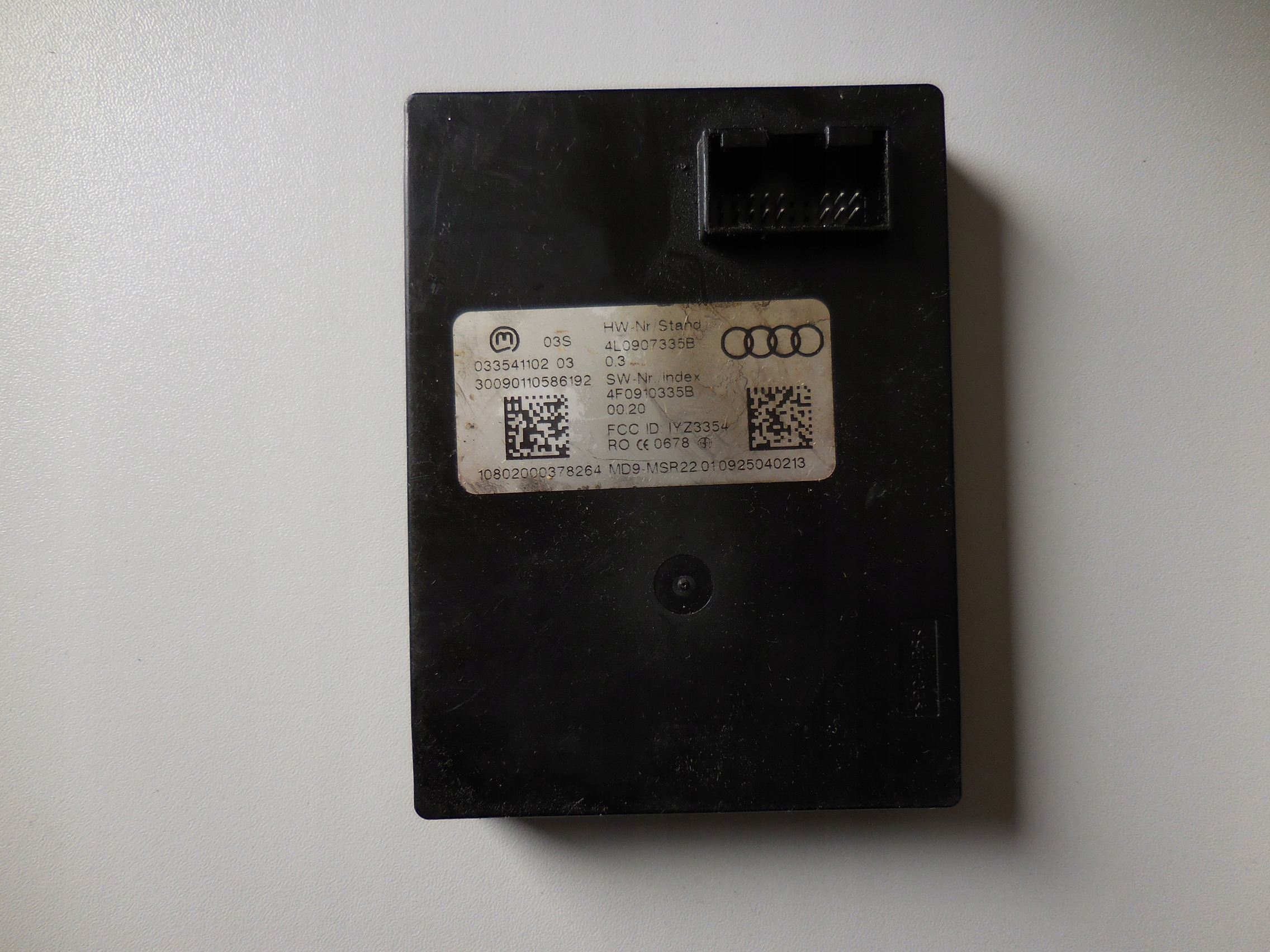 Audi Q7 драйвер KESSY 4L0907335