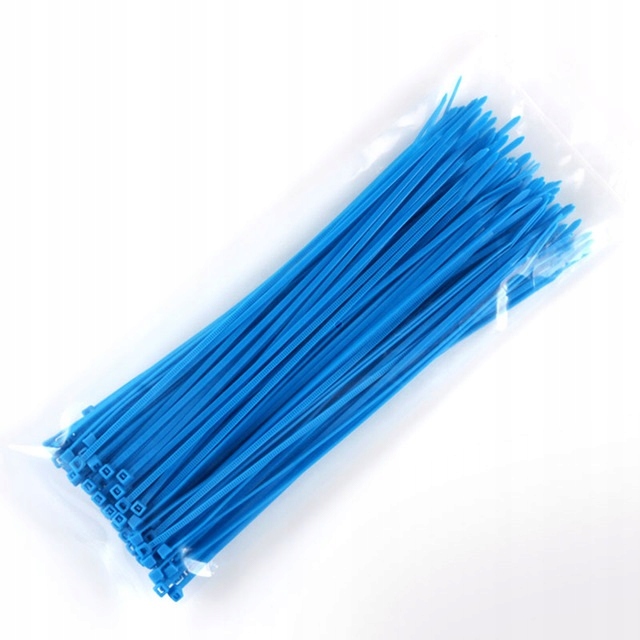 

Opaski Zaciskowe 200x4,8 100szt Niebieski