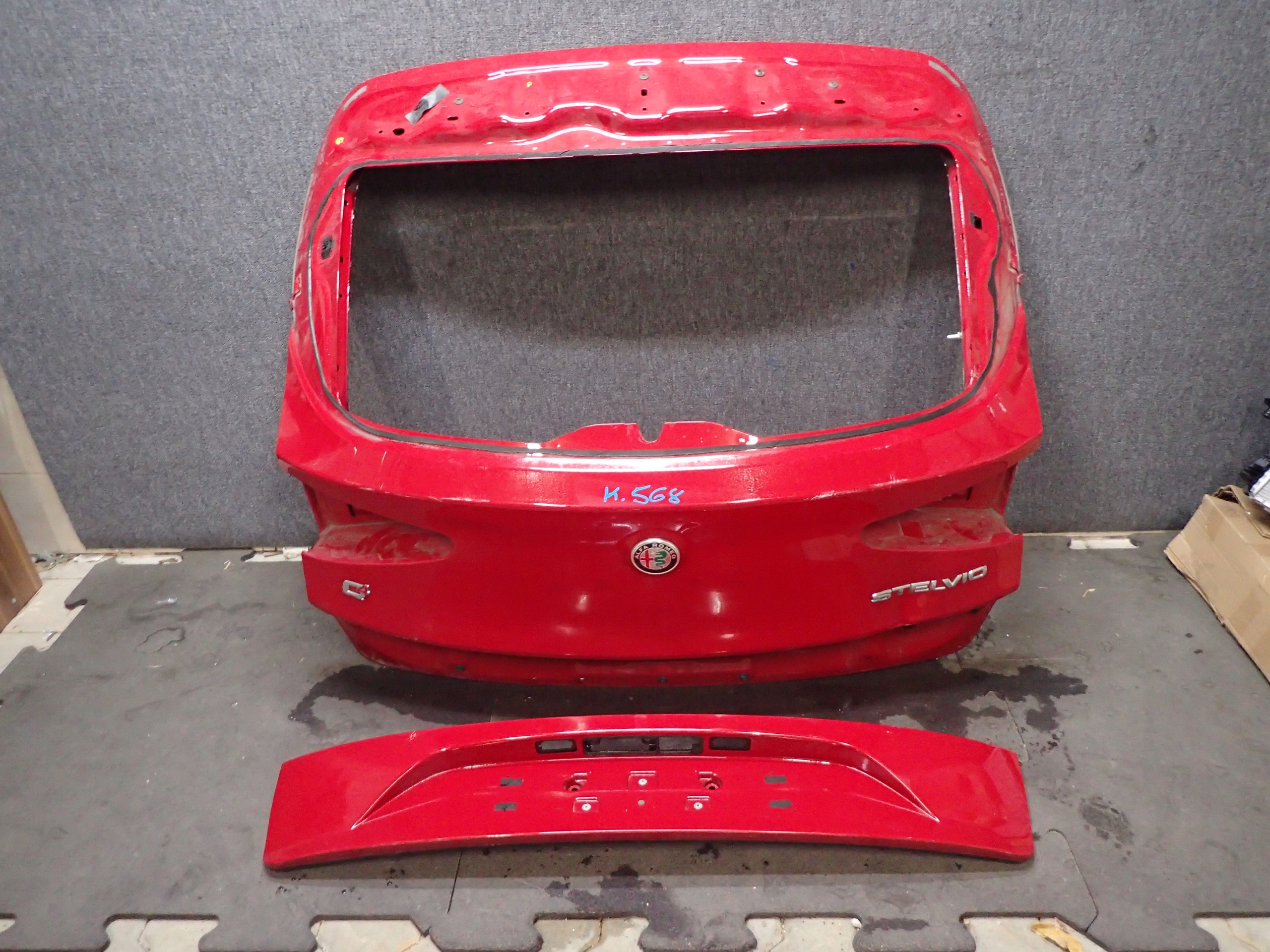 KLAPA TYŁ ALFA ROMEO STELVIO