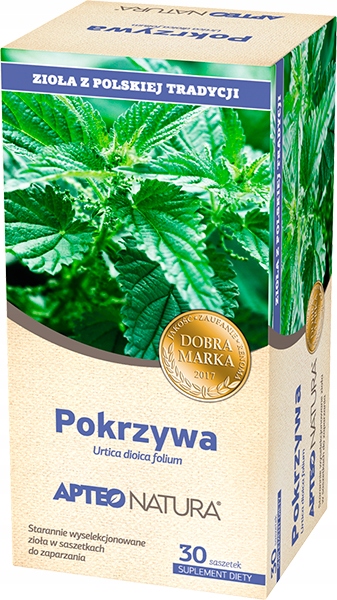 

Pokrzywa zioła do zaparzania Fix 30 sasz. Apteo Na