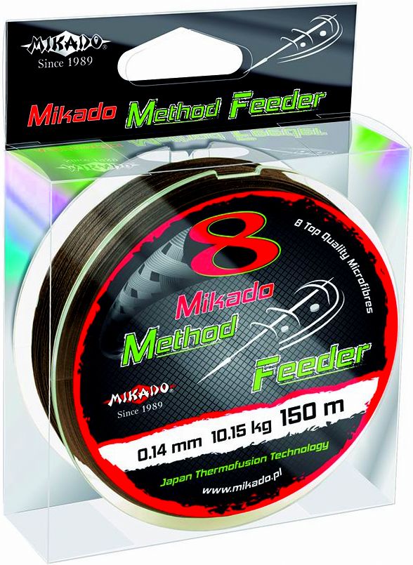 

Plecionka Mikado Octa Method Feeder 150m 0,14mm 8x
