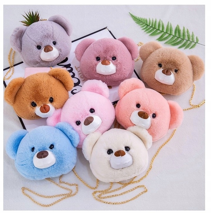 

Puchata Torebka Misio Miś Torba Furreal Teddy Lol