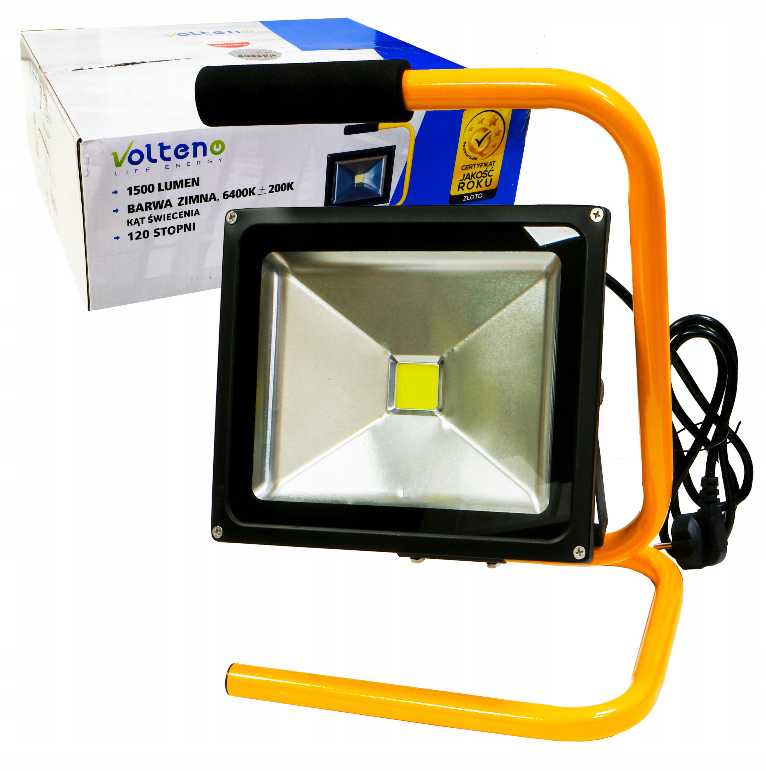 Led reflektor Cob 30W stavební stojan na stativ