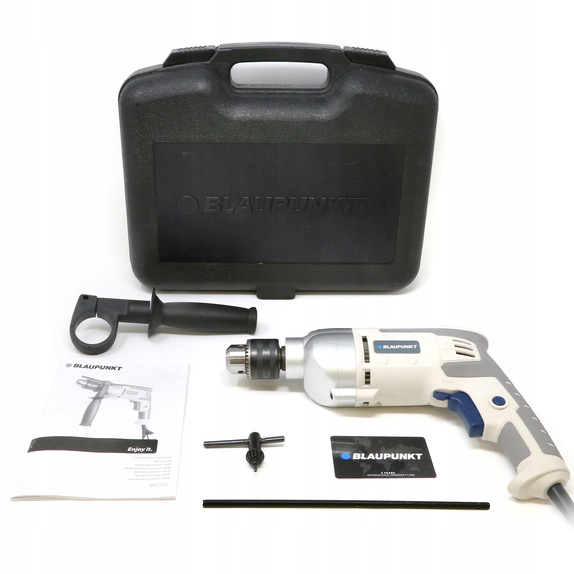 MOCNA WIERTARKA UDAROWA BP2203 750W METAL MUR Power 750 W