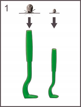 

Tick Twister haczyki do wykręcania kleszcza