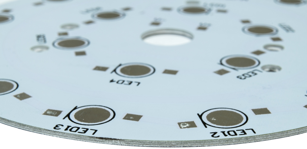 RADIATOR PCB BAZA DLA 3 LED 50mm PŁYTKA 1W 3W 5W Stan opakowania oryginalne