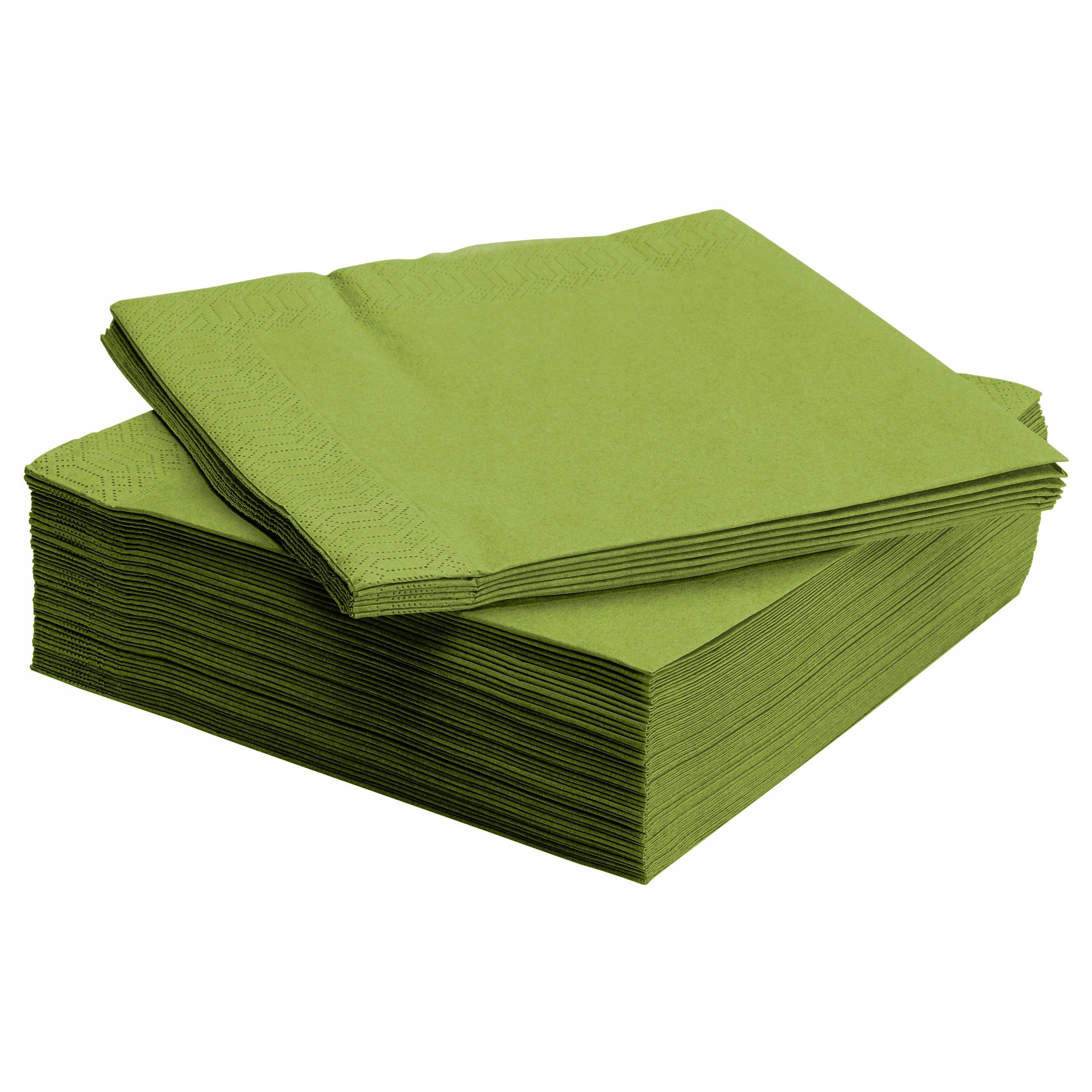 

Ikea Fantastisk 50szt Serwetki 33x33cm Zielone