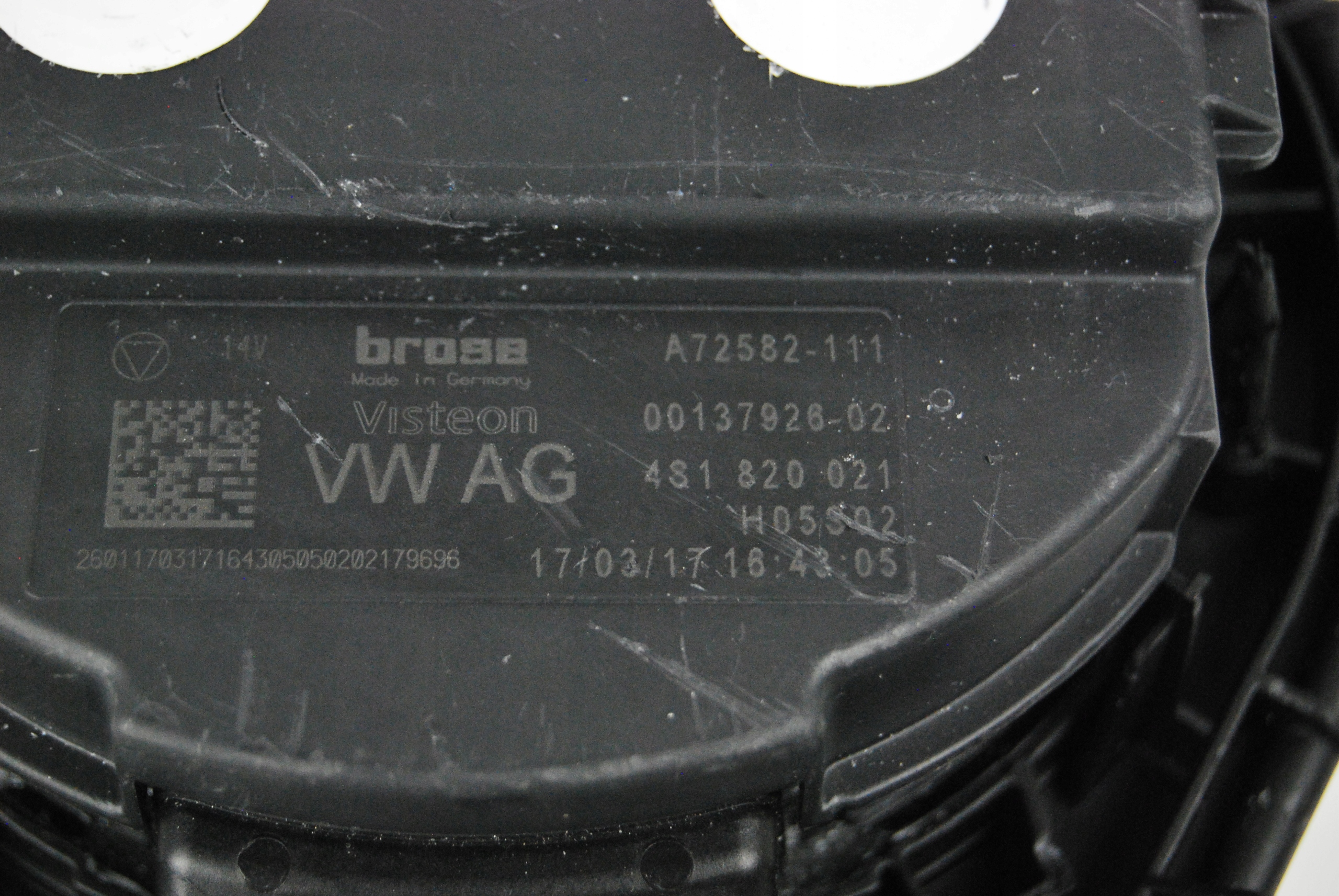 Audi R8 4S 4s1820021 blower motor