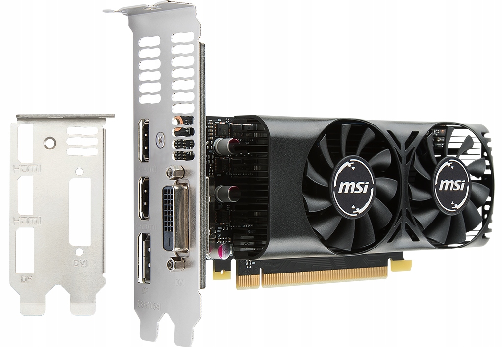 Komputer do gier Intel Grafika MSI GTX-1050 4GB Seria Intel Core i3