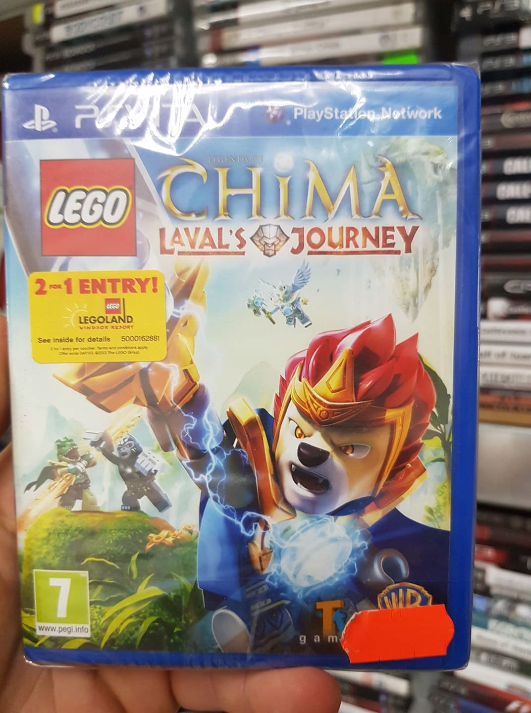 LEGO LEGENDS OF CHIMA LAVALS JOURNEY PL PS VITA Tematyka przygodowe