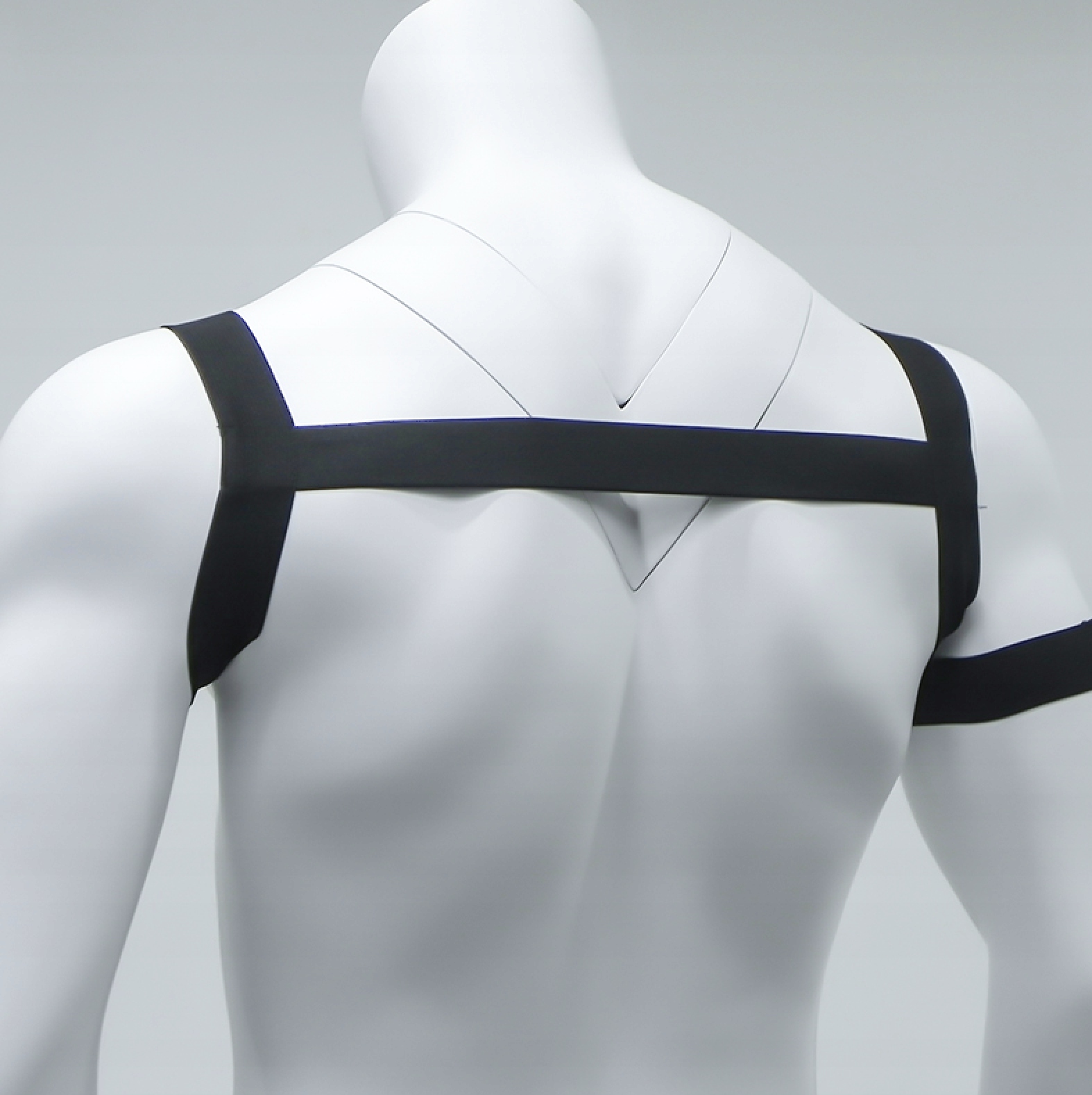 ELASTYCZNY HARNESS MĘSKI +OPASKA NA RAMIĘ HOT L/XL Płeć mężczyzna