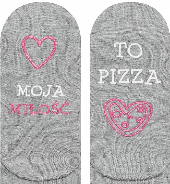 

Skarpety Pl Soxo Śmieszne Napis Pizza Miłość 35-40