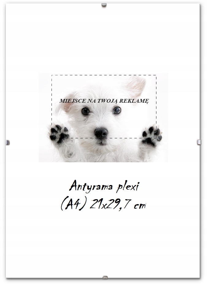 ANTYRAMA A4 21x29,7 - 29,7x21 cm, RAMKA, OBRAZ