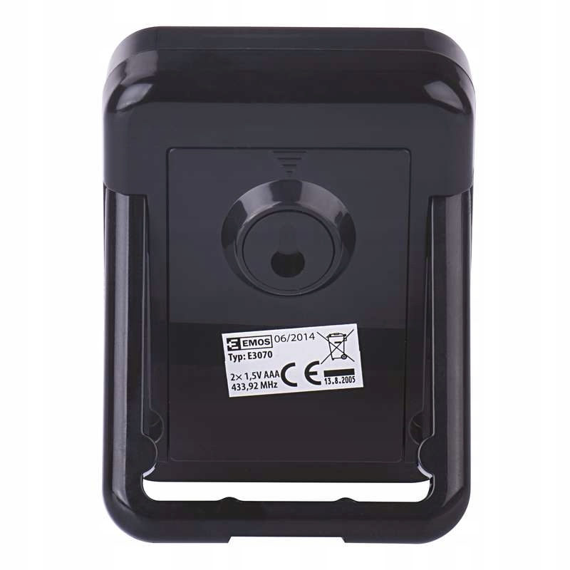 Bezprzewodowa Stacja METEO E3070 termometr zegar Funkcje budzik pomiar temperatury wewnętrznej pomiar temperatury zewnętrznej pomiar wilgotności prognoza pogody zegar