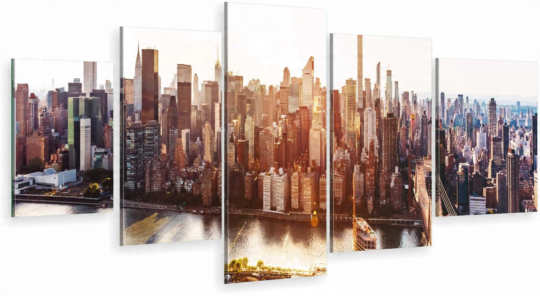 

Tryptyk 5-CZĘŚCI Na Ścianę Do Salonu New York