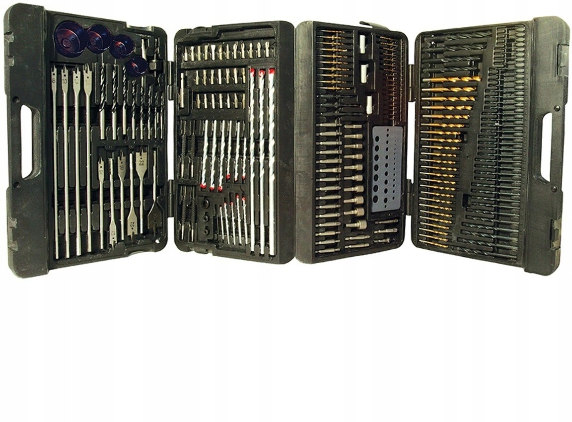 СВЕРЛА, БИТЫ OTWORNICE НАБОР 204 ЭЛЕМЕНТЫ, 868762