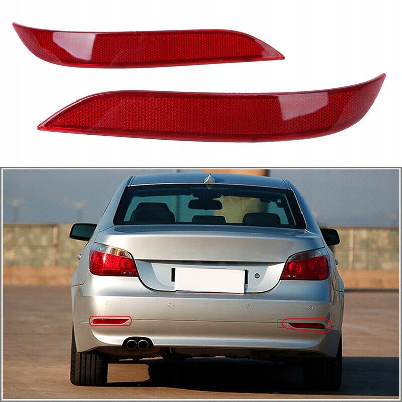 

Bmw E60 2004-2007 Odblask Zderzaka Tył Lewy Prawy