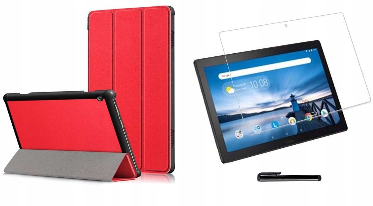 

Etui Folia do Lenovo Tab M10 10.1 X505 Czerwony