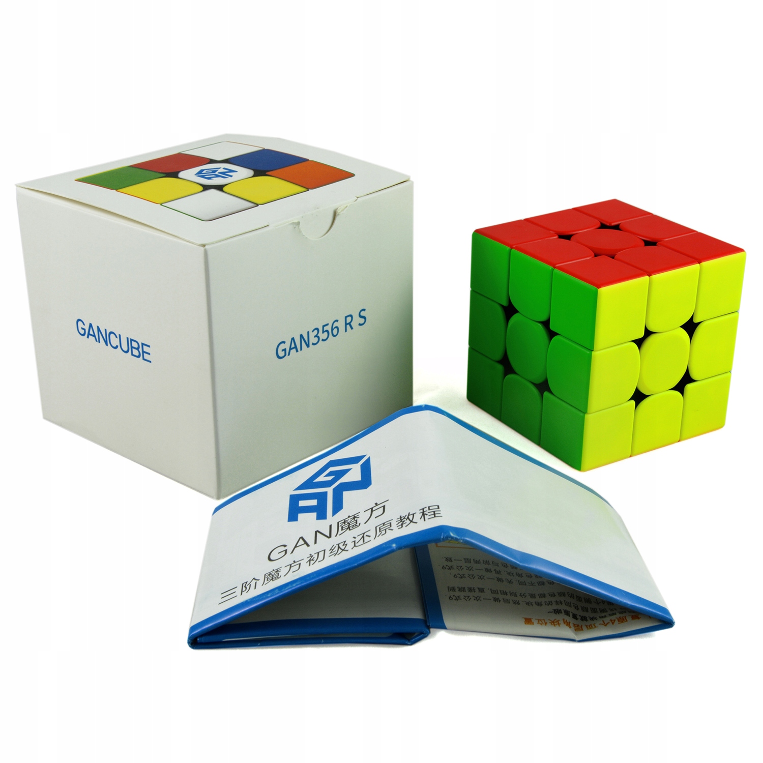 Kostka Gans 3x3x3 Gan356R Kolorowa NOWOŚĆ ! Materiał plastik