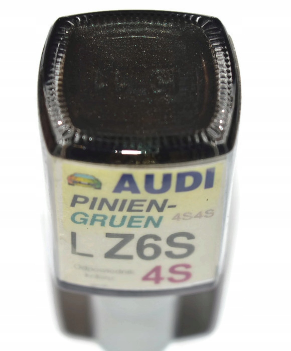 AUDI LZ6S PINIENGRUEN LAKIER ZAPRAWKA DO RYS ARA 10 ML