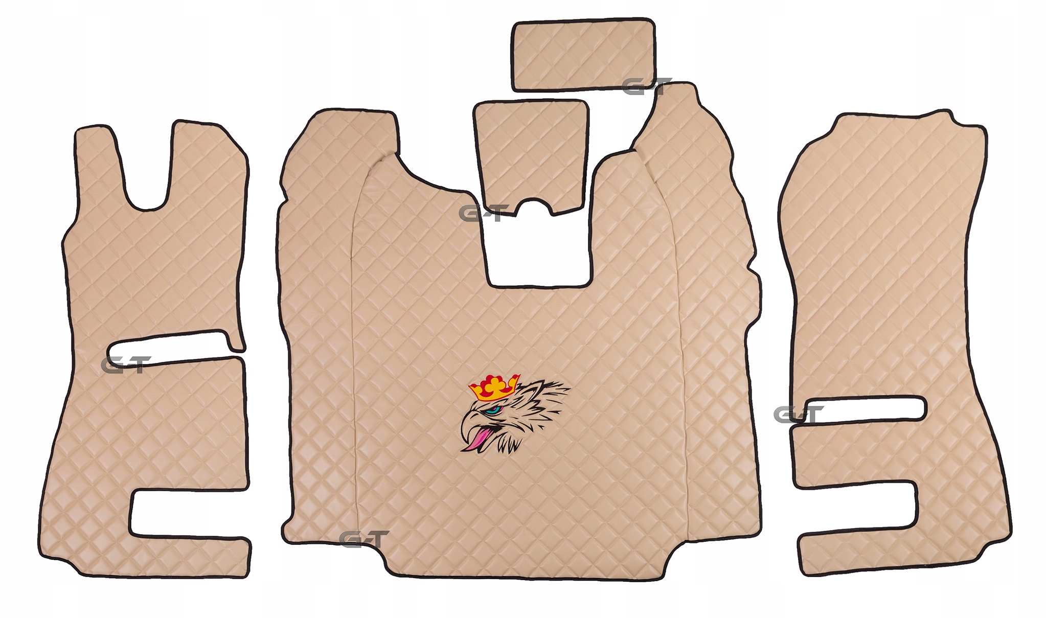 Стеганые коврики SCANIA R после 2013г. + 1 большая вышивка